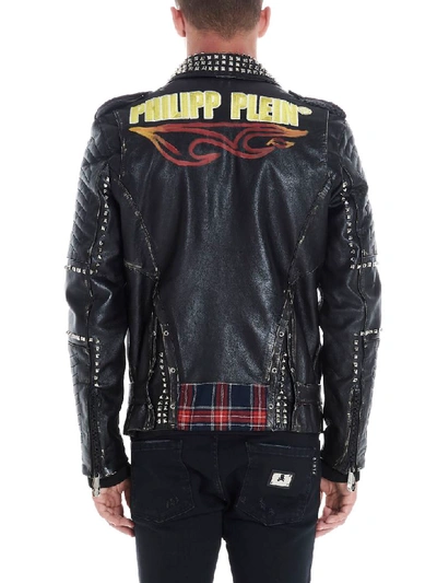 Shop Philipp Plein Jacket In Black