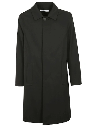 Shop Givenchy Single Breasted Coat In Black