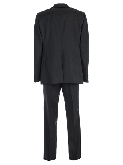 Shop Lanvin Suit In Anthracite