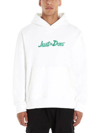Shop Just Don Hoodie In White
