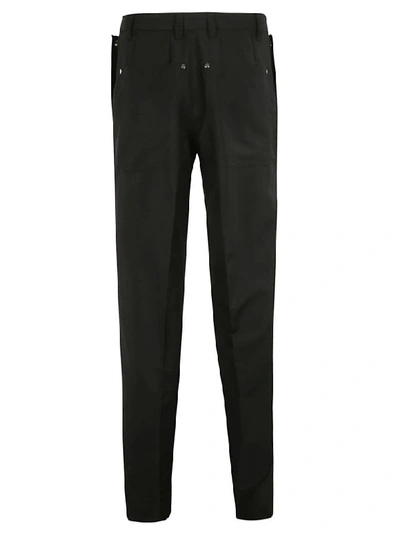 Shop Burberry Tailored Trousers In Black