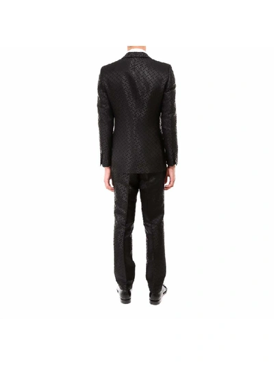 Shop Burberry Suit In Black