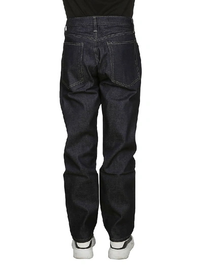 Shop Jil Sander Wide Leg Jeans In Black