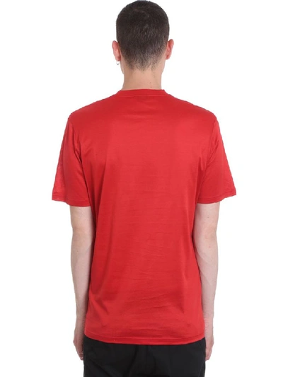 Shop Lanvin T-shirt In Red Cotton