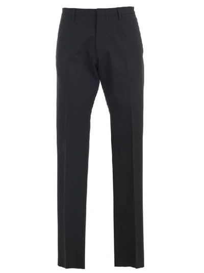 Shop Dsquared2 Pants Tropical Wool In Black