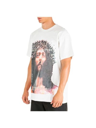 Shop Ih Nom Uh Nit Jesus T-shirt In Bianco