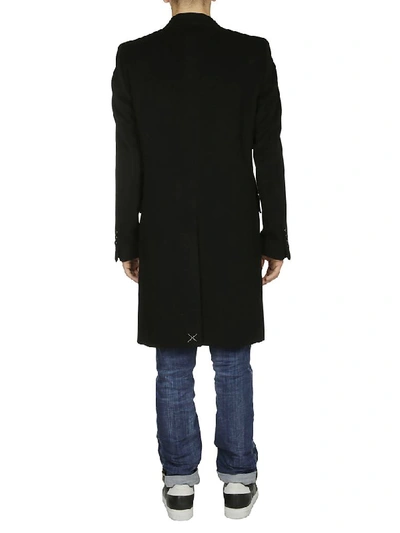 Shop Dolce & Gabbana Single-breasted Tailored Coat In Black