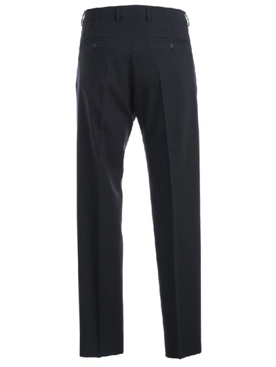 Shop Ami Alexandre Mattiussi Pants Skinny In Navy