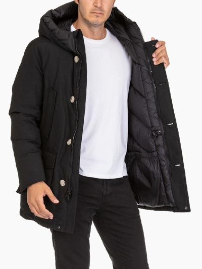 Shop Woolrich Arctic Parka Nf In Black