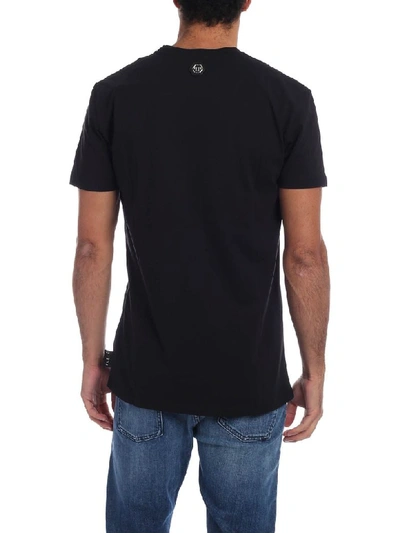 Shop Philipp Plein Short Sleeve T-shirt In Black