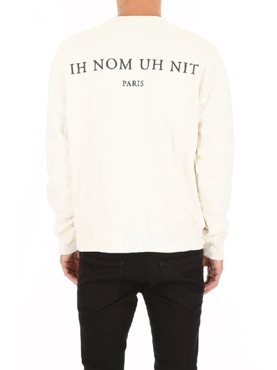Shop Ih Nom Uh Nit City Of God Sweatshirt In Off White (white)