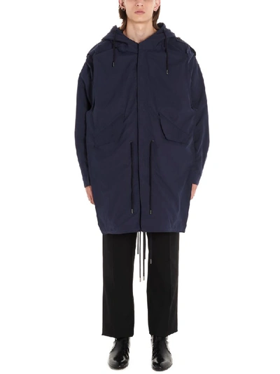 Shop Y/project Parka In Blue