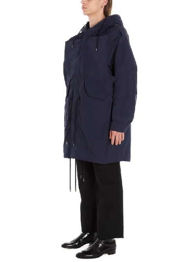 Shop Y/project Parka In Blue