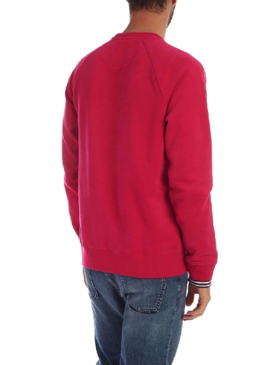 Shop Fila Cotton Sweatshirt In Red