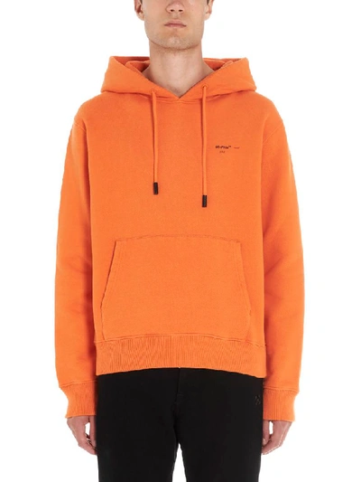 Shop Off-white Hoodie In Orange