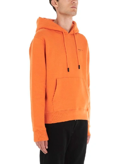 Shop Off-white Hoodie In Orange