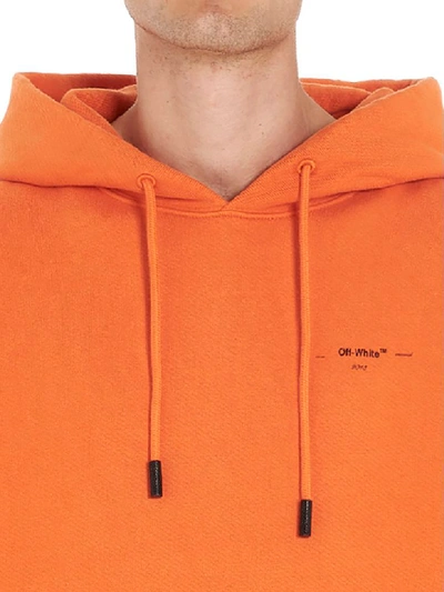 Shop Off-white Hoodie In Orange