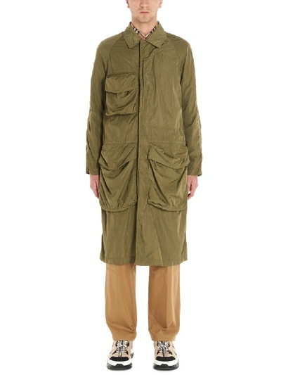 Shop Burberry Thoresby Jacket In Green