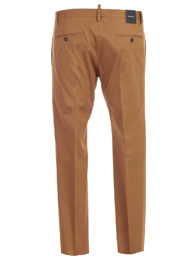 Shop Dsquared2 Pants In Biscuit