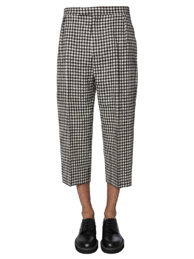 Shop Vivienne Westwood Cropped Trousers In Nero