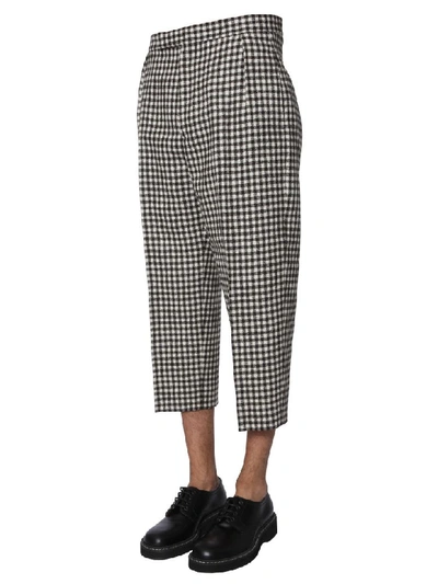 Shop Vivienne Westwood Cropped Trousers In Nero