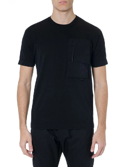 Shop Alyx Multi Pocket Black Cotton T-shirt