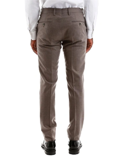 Shop Pt01 Superslim Trousers In Mel Beige (beige)