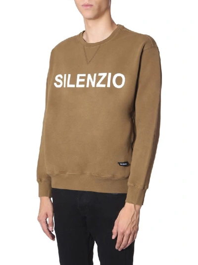 Shop Aspesi Silence Sweatshirt In Marrone