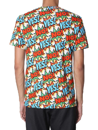 Shop Comme Des Garçons Shirt Graphic Print T-shirt In Multicolor