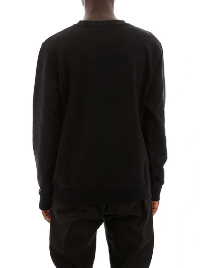 Shop Marcelo Burlon County Of Milan Wings Patch Sweatshirt In Black Multicolor (black)