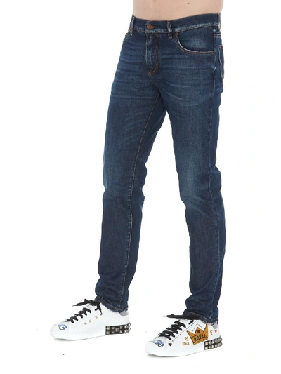 Shop Dolce & Gabbana Denim Jeans In Blue