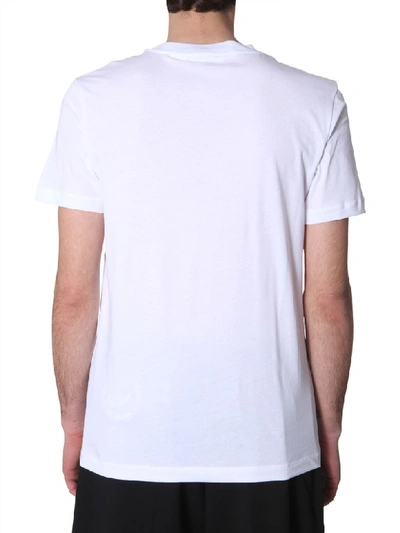 Shop Mcq By Alexander Mcqueen Round Neck T-shirt In Bianco