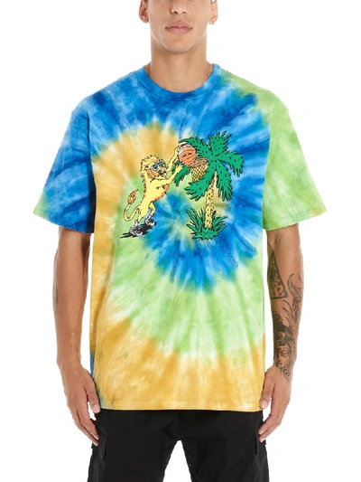 Shop Just Don Lion Bascketball T-shirt In Multicolor