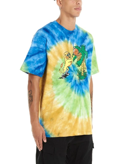 Shop Just Don Lion Bascketball T-shirt In Multicolor