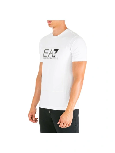 Shop Ea7 Emporio Armani  Wings T-shirt In White