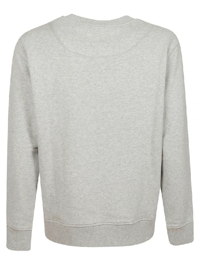 Shop Moose Knuckles Trippy Logo Sweatshirt In Grey
