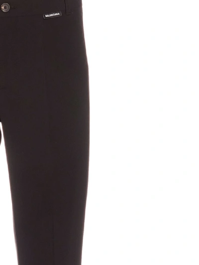 Shop Balenciaga Pants In Black