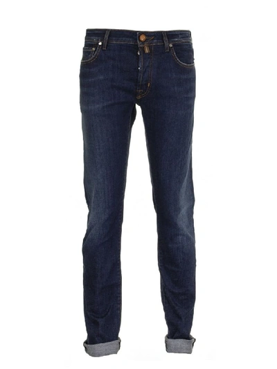 Shop Jacob Cohen Jeans Blue Denim