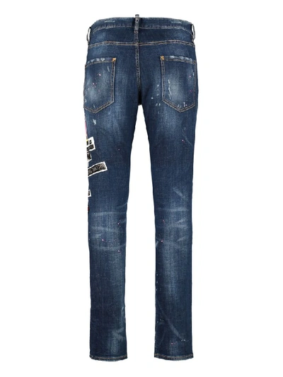 Shop Dsquared2 Cool Guy Jean 5-pocket Jeans In Denim