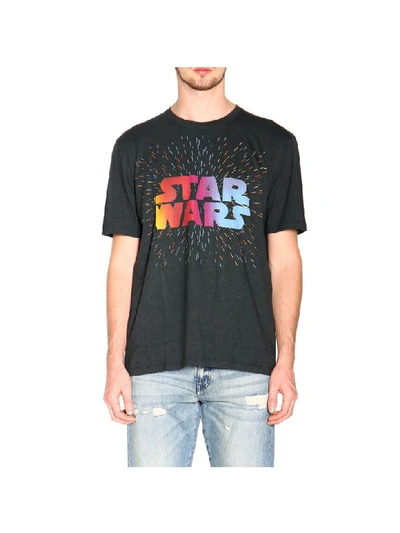 Shop Etro X Star Wars T-shirt With Maxi Print In Black