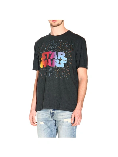 Shop Etro X Star Wars T-shirt With Maxi Print In Black