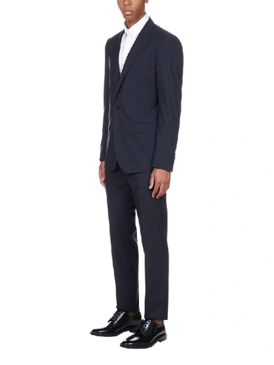 Shop Dolce & Gabbana Suit In Blu Scurissimo 1