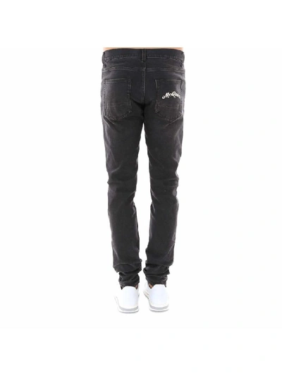 Shop Alexander Mcqueen Jeans In Grey
