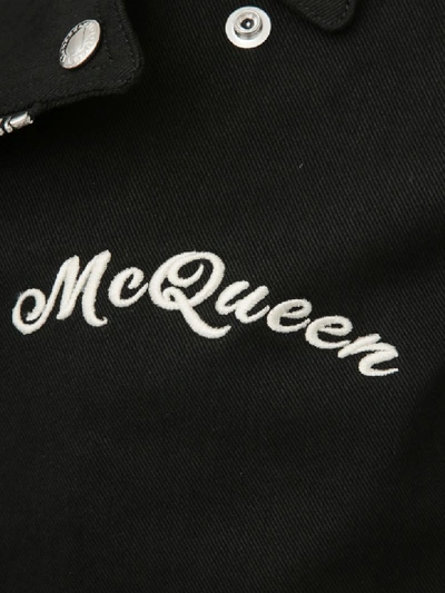 Shop Alexander Mcqueen Jacket In Black