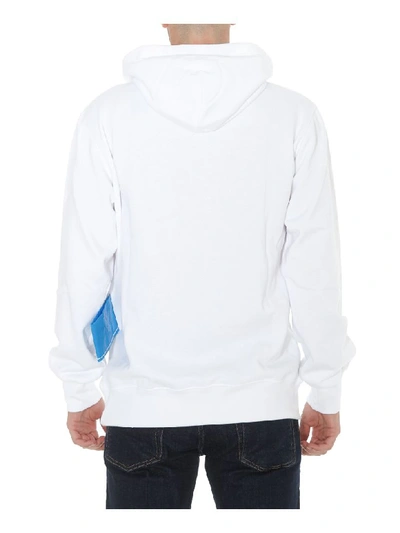 Shop Botter Badge Hoodie In White