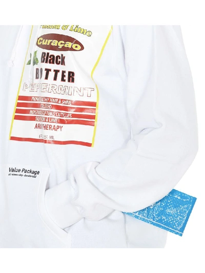 Shop Botter Badge Hoodie In White