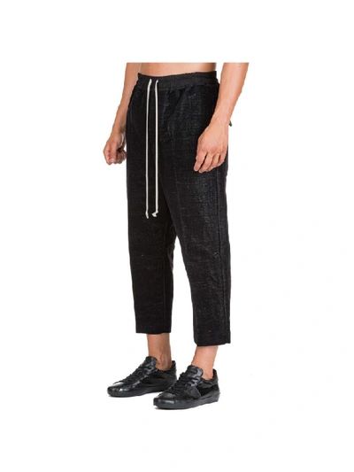 Shop Rick Owens Astaires Trousers In Nero