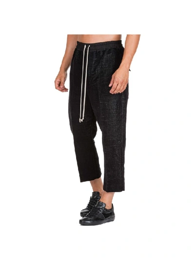 Shop Rick Owens Astaires Trousers In Nero