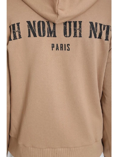 Shop Ih Nom Uh Nit Sweatshirt In Beige Cotton