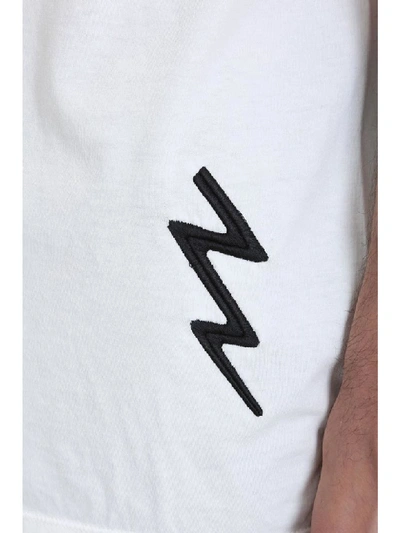 Shop Rick Owens Level T T-shirt In White Cotton